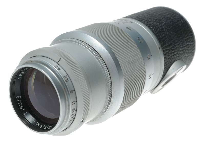 Ernst Leitz Wetzlar Hektor f=13.5cm 1:4.5 M39 Leica camera lens