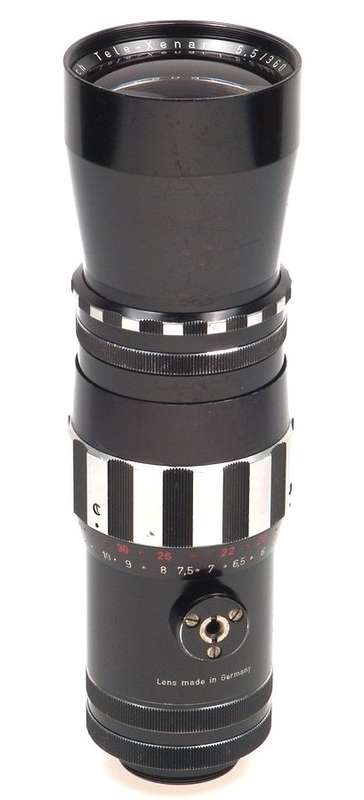 EDIXA M42 SCREW MOUNT SCHNEIDER TELE-XENAR 5.5/360 LENS