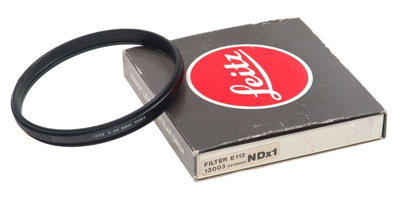 LEITZ LEICA FILTER E112 ND x 1 NEW 13003 FITS APO-TELYT