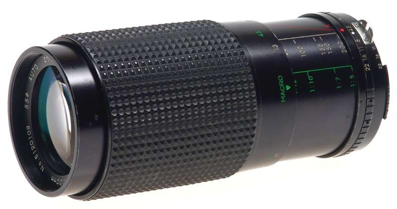 PRESENTA LENS 1:4.5/80-200mm AUTO ZOOM MO BARGAIN NR