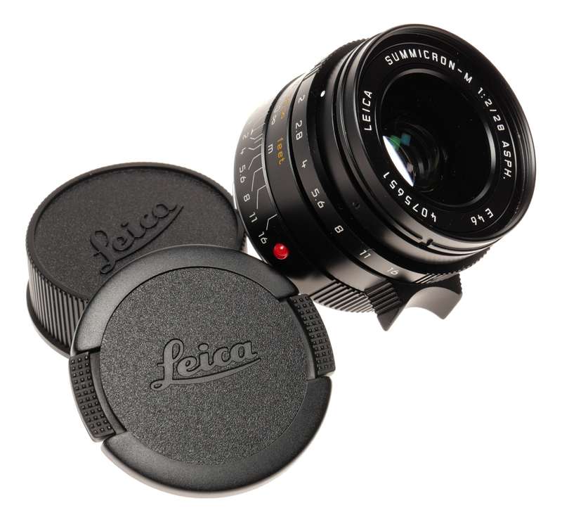 Leica Summicron-M 28 f/2 Asph. 11604 Black 2/28 mm f2 6-Bit Lens M10-R