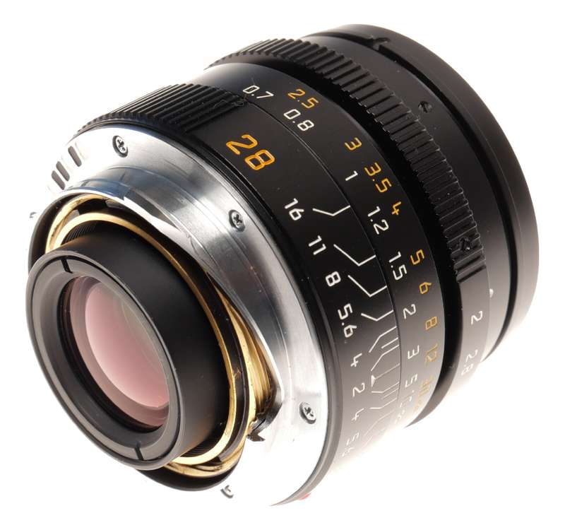 Leica Summicron-M 28 f/2 Asph. 11604 Black 2/28 mm f2 6-Bit Lens M10-R