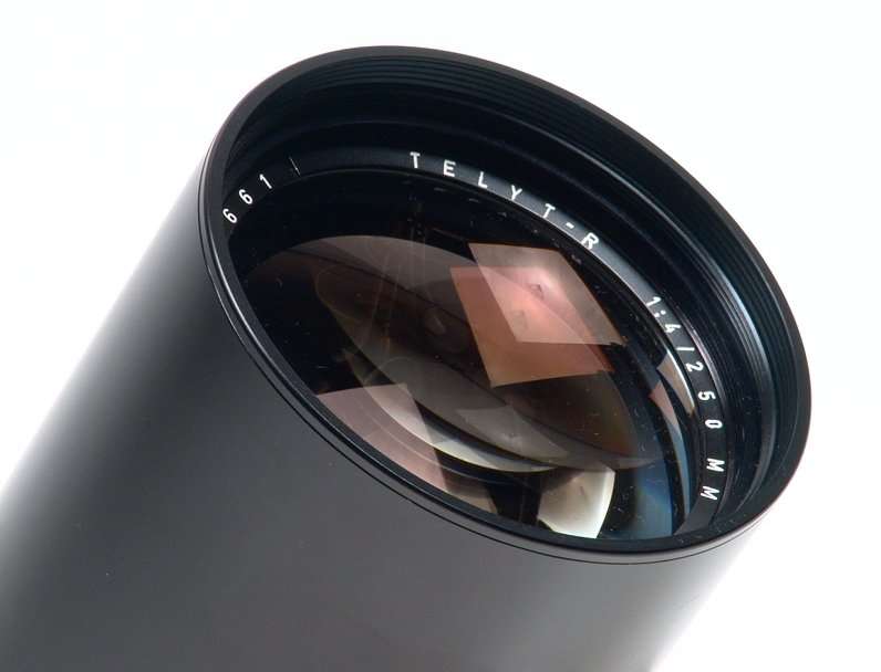 LEICA TELYT-R 1:4/250 mm CAMERA LENS MINT CONDITION CAP