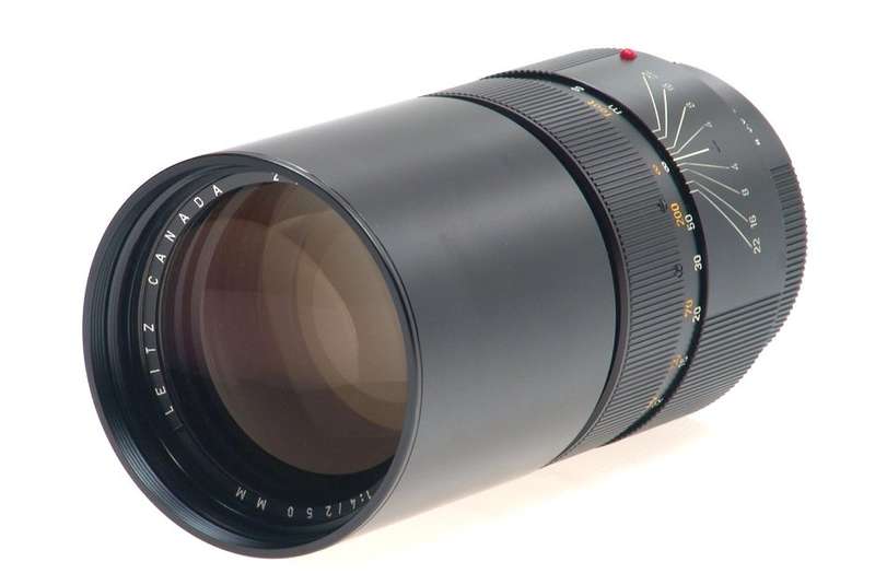 LEICA TELYT-R 1:4/250 mm CAMERA LENS MINT CONDITION CAP