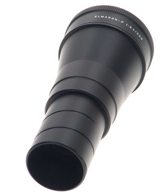 LEICA ELMARON-P 3.4/200 mm PRADOVIT NEW LENS CASED MINT
