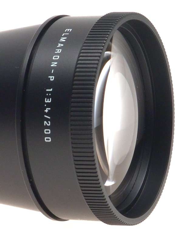 LEICA ELMARON-P 3.4/200 mm PRADOVIT NEW LENS CASED MINT