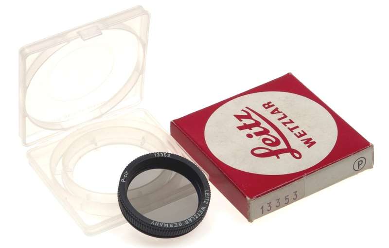 LEICA P-CIR POLARIZING FILTER 13353 CIRCULAR POL BOXED