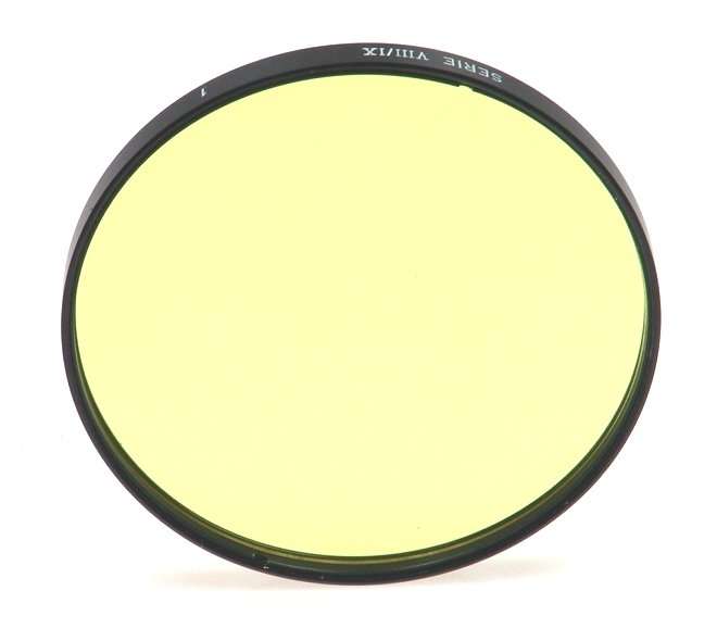 LEITZ YELLOW CAMERA LENS CONTRAST FILTER 1 SERIE VIII/IX YELLOW NEW 13022 LEICA