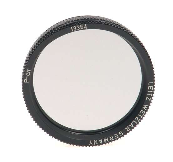 CIRCULAR POL LEICA P-CIR POLARIZING FILTER 13354 NR BOX