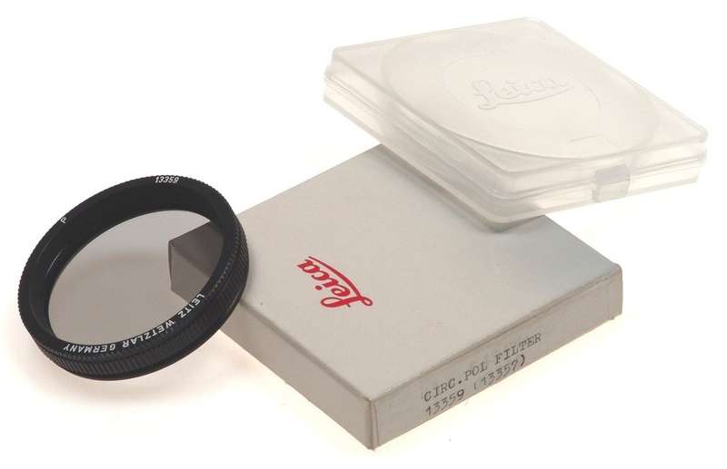 LEICA P-CIR POLARIZING FILTER 13359 CIRCULAR POL BOXED