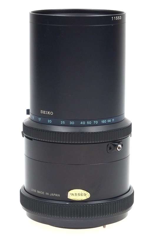 MAMIYA-SEKOR Z RZ CAMERA LENS f=360mm 1:6 HOOD CAP RARE