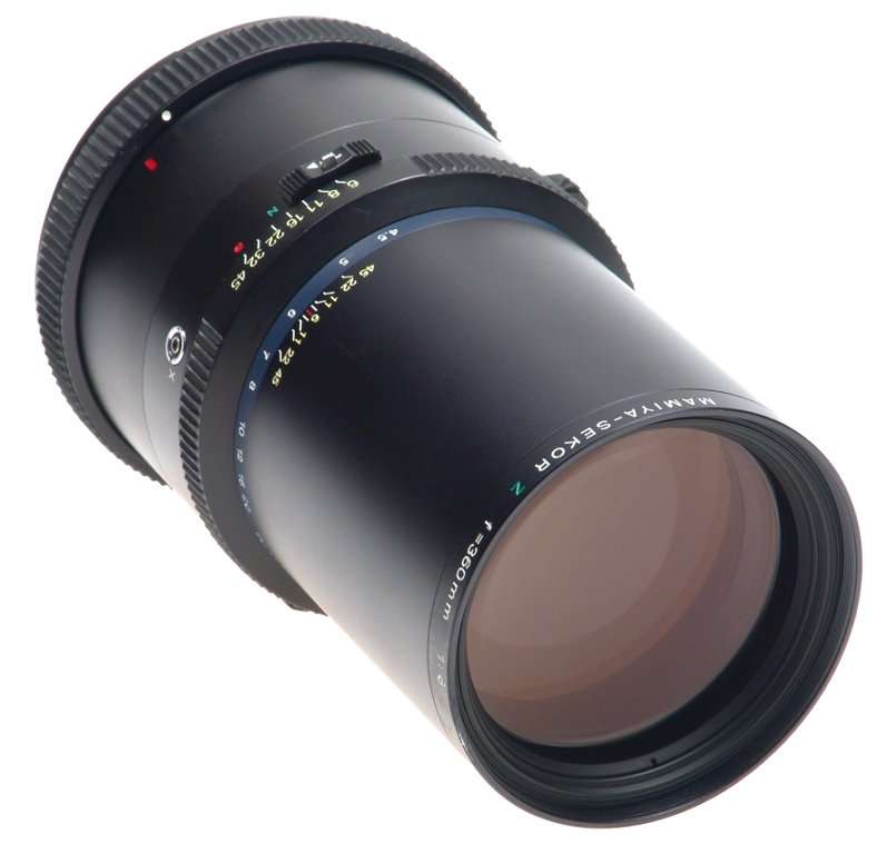 MAMIYA-SEKOR Z RZ CAMERA LENS f=360mm 1:6 HOOD CAP RARE