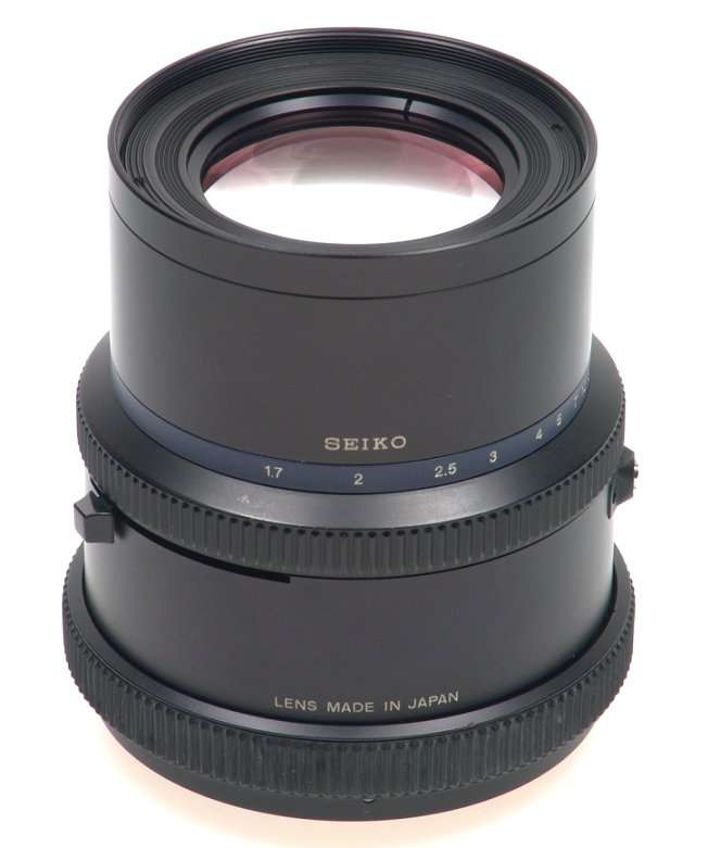 MAMIYA-SEKOR RZ CAMERA LENS f=180mm 1:4.5 HOOD CAPS NR