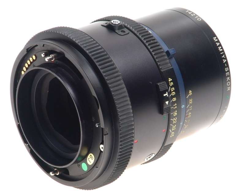 MAMIYA-SEKOR RZ CAMERA LENS f=180mm 1:4.5 HOOD CAPS NR