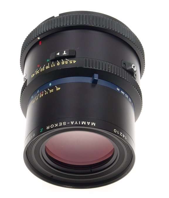 MAMIYA-SEKOR RZ CAMERA LENS f=180mm 1:4.5 HOOD CAPS NR