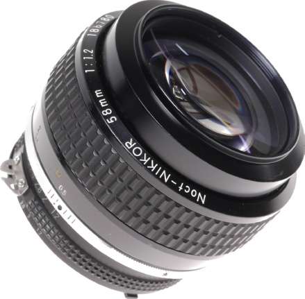 Noct-NIKKOR 58mm 1:1.2 rare Nikon fast lens f1.2 f58mm SLR camera lens