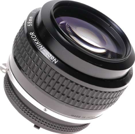 Noct-NIKKOR 58mm 1:1.2 rare Nikon fast lens f1.2 f58mm SLR camera lens