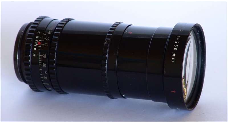ZEISS OPTON SONNAR 1:4 f=250mm T RARE HASSELBLAD 1600f