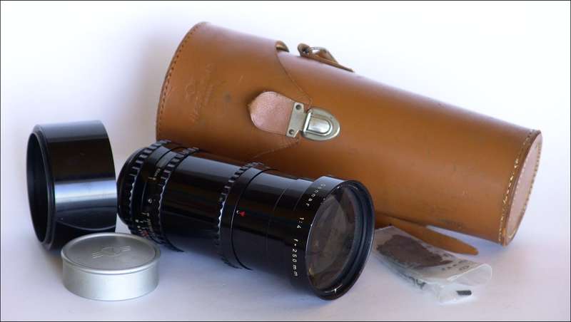 ZEISS OPTON SONNAR 1:4 f=250mm T RARE HASSELBLAD 1600f