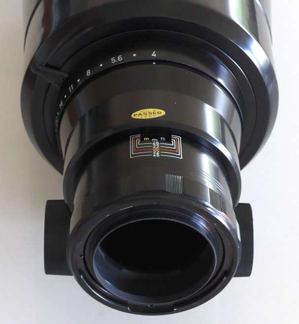 PENTAX 6x7 camera lens 4/800 Mega rare SMC Takumar tele f=800mm cased Mint