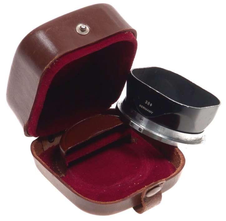 ROLLEIFLEX LENS HOOD SHADE 38 CASED TLR CAMERA NICE NR