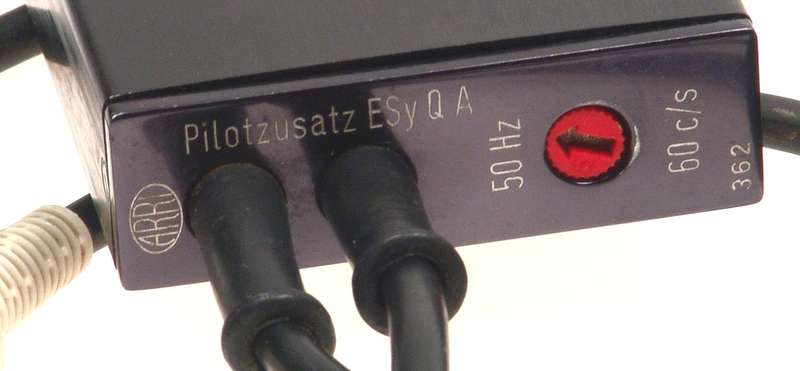 ARRIFLEX PILOTZUSATZ ESy QA 50 Hz 60c/s PILOT SWITCH NR