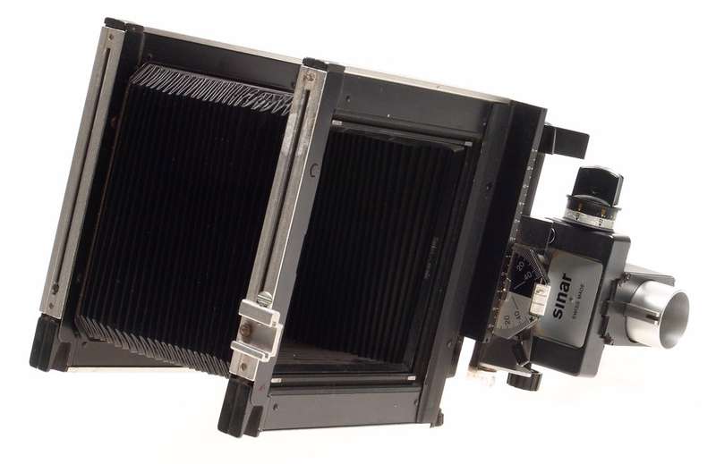 SINAR STANDARD FRONT REAR CAMERA BELLOWS RAIL CLEAN NR