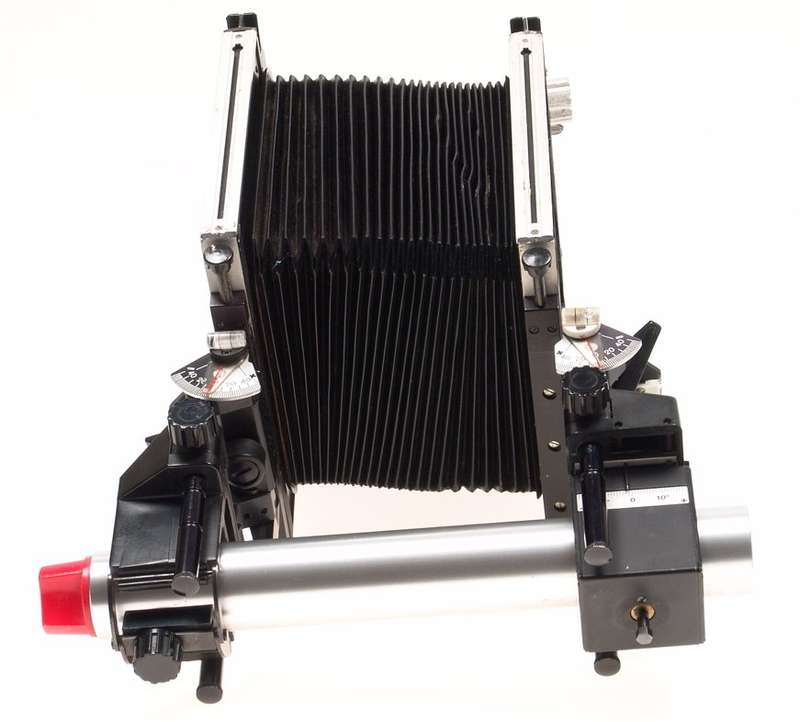 SINAR STANDARD FRONT REAR CAMERA BELLOWS RAIL CLEAN NR