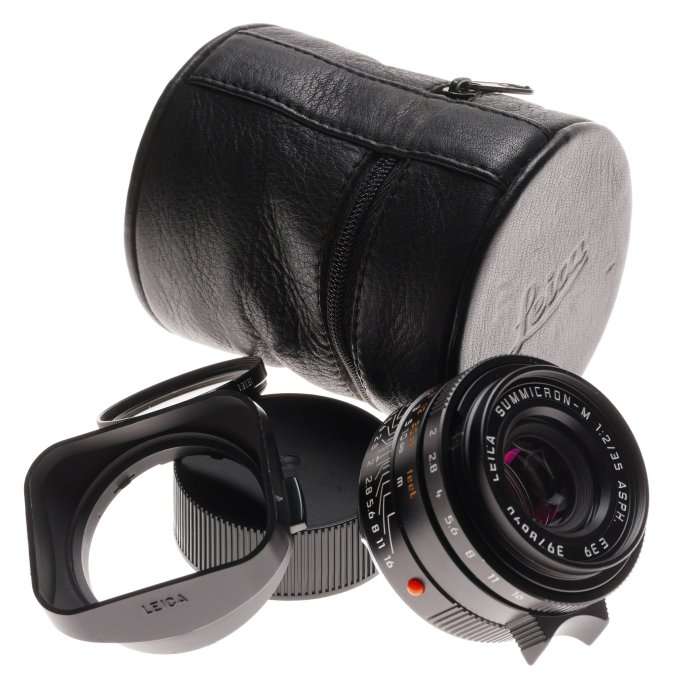 Leica Summicron-M 2/35, 50mm, Elmarit-M 2.8/90mm camera lenses filters