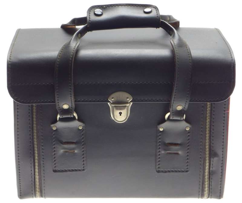 VERNON PRO-1300 UNIVERSAL VINTAGE RETRO CLASSIC FILM CAMERA CASE BAG USED CLEAN