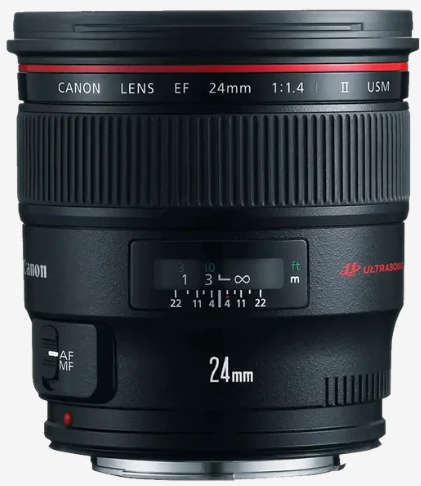 Canon EF 24mm f/1.4 L II USM Lens