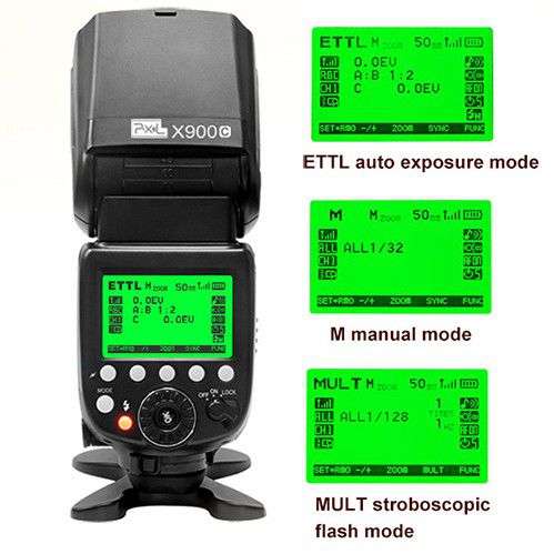 Pixel One X900C PRO 2,4 Ghz Speedlite with Lithium Battery