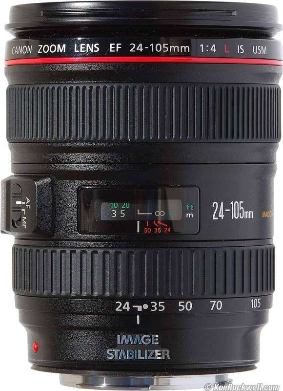 Canon EF 24-105 L IS USM Lens, Almost new and still in the box