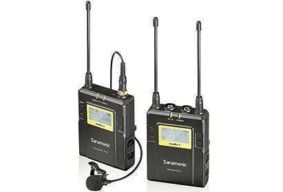 Saramonic UwMIC9 RX9+TX9 UHF Wireless Microphone System with Dual-Channel Receiver