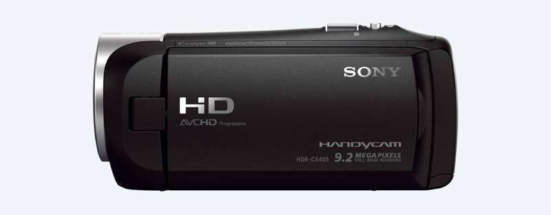 Sony HDR-CX405 HD Handycam with Exmor R CMOS Sensor