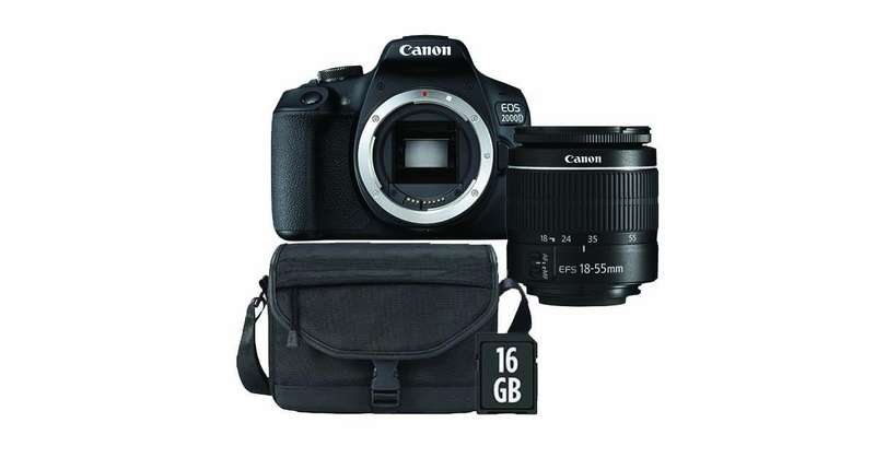 Canon EOS 2000D DC Starter Kit