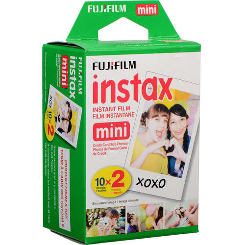 Fujifilm INSTAX MINI Instant Camera Film - INSTAX Mini White (10 Sheets)