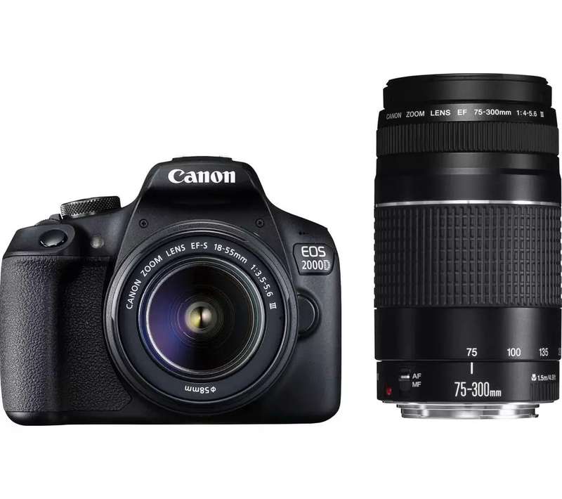 Canon EOS 2000D DC Double Kit