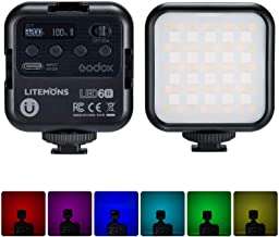 Godox Litemons RGB Pocket-Size LED Video Light (RGB & 3200 to 6500K)