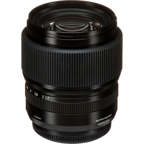 Fujifilm GF 80mm f/1.7 R WR Lens