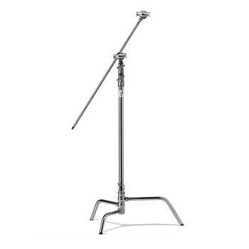 Godox 270CS 270cm C-Stand with Boom Arm & Grip Head with Removable Turtle Base