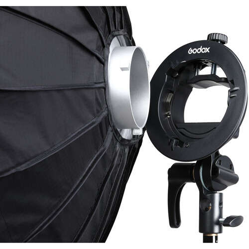 Godox SGGV8080 80cm Folding Pop-Up Softbox with Grid and S2 Speedlight Bracket