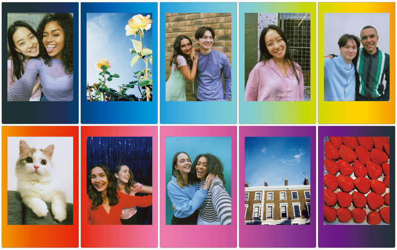 Fujifilm INSTAX MINI Instant Film-Rainbow (10 Exposures)