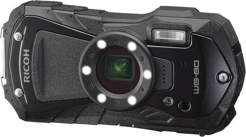 RICOH WG-80 All-weather Adventure Camera (Black)