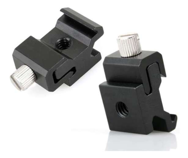 E-Photographic PRO Set of 2 Universal Cold Shoes with 1/4" thread