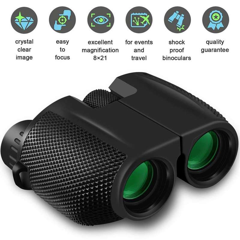 K&F Concept 10x25 Compact FMC HD German Schott AG Binoculars - KF33.039