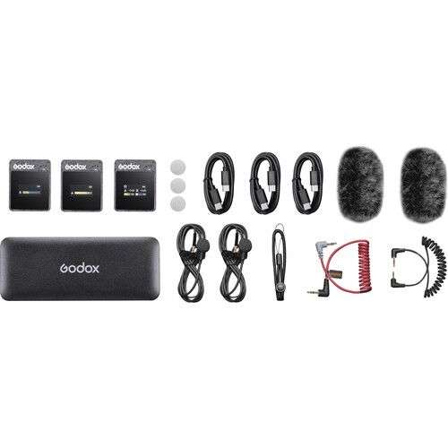 Godox MoveLink II M2 2.4GHz Wireless Microphone System