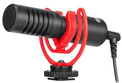 Boya BY-MM1+ Super-cardioid Condenser Shotgun Microphone