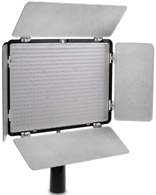 Camera Warehouse LED 600AS Video Light Panel with Adjustable Colour Temperature + AC Adapter