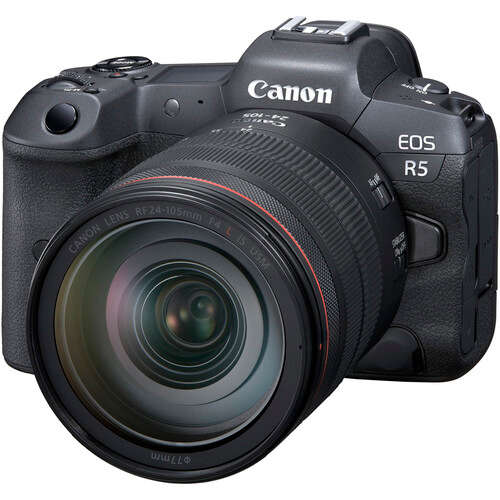 Canon EOS R5 Mirrorless Camera + RF 24-105mm Lens
